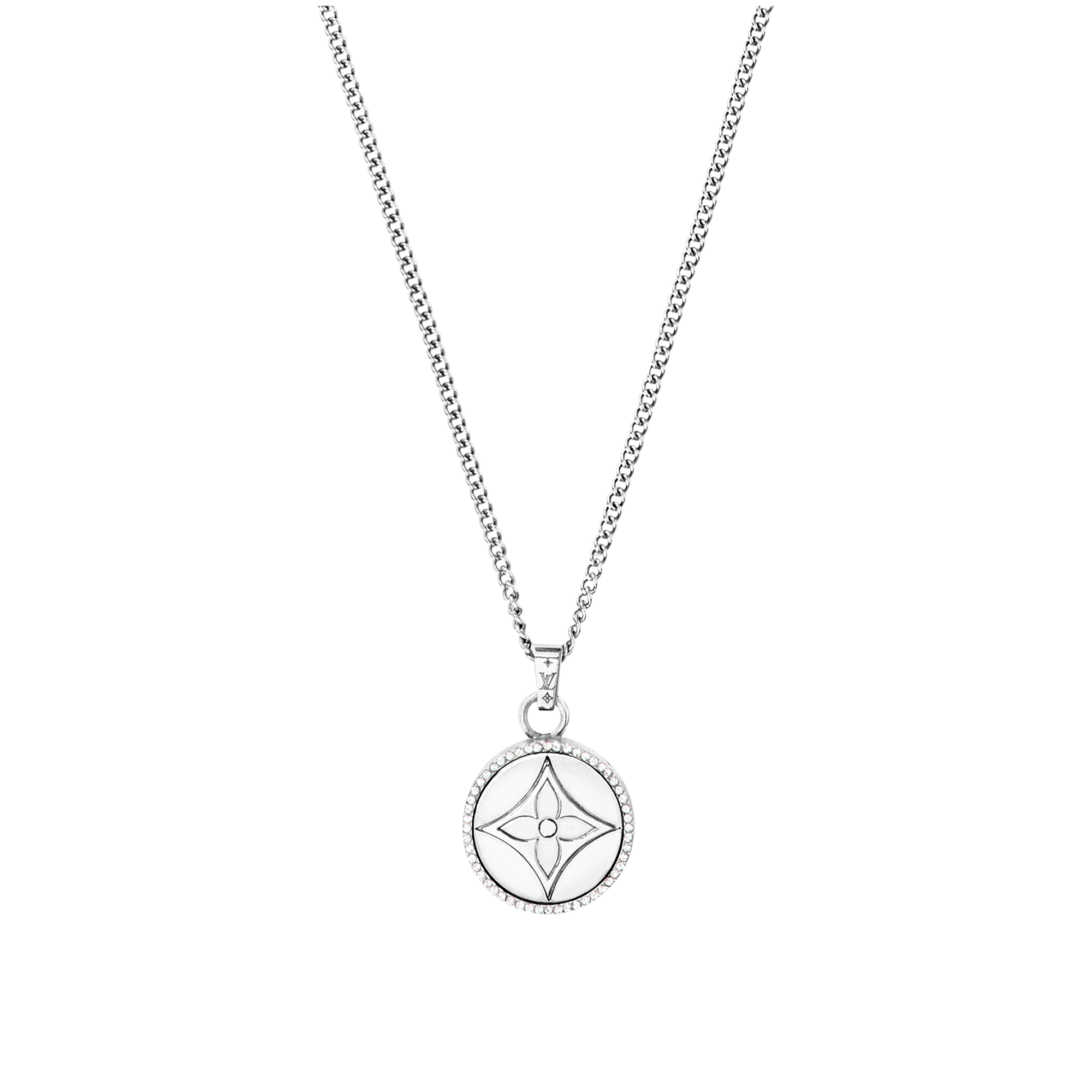 LV Twisted Flower Pendant S00 All Fashion Jewellery For Men M00916